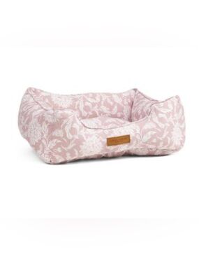 🐾 Laura Ashley PINK Floral Pet Bed ~ Dahlia ~ COMFY